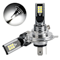 Pikkukuva 3 / 5: H4/9003 Led-ajovalopolttimot led H4 -ajovalopolttimot H4-auton ajovalot kirkkaat Led-auton ajovalopolttimot H4 Led-ajovalot