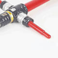 Miniatyrbillede 2 af 3: Star Wars Kryds Teleskopisk Lyssværd Induktions Laser Sværd Rumsværd Med Lyd og Lys Blinkende Stav Laser Sværd RX