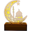 Miniatyrbilde 1 av 5: Ramadan LED-trelampe, Ramadan-lykt LED, Ramadan-dekorasjonslys, dekorative halvmånelykter for fester