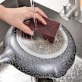 Pikkukuva 3 / 5: Karborundisieni Nano Emery -sienet Pot Clean Brush Rust Eraser Grit -hankauslaput Pot Cleaning Pads -laput karborundilla nopeasti