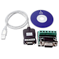 Miniatyrbilde 2 av 5: Usb 2.0 til Rs485 -485 Rs422 -422 Db9 Com Seriell Port Enhetskonverter Adapterkabel, Prolific Pl230