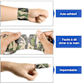 Miniatyrbild 3 av 4: 8 rullar kohesiv tejp kamouflage självhäftande bandage kohesiv camo själv
