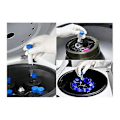 Miniatyrbillede 3 af 5: Koniske Centrifugeglas 15ML, 100 stk. Sterile Plast Reagensglas med Skruelåg, Polypropylen Beholdere