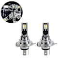 Pikkukuva 2 / 5: H4/9003 Led-ajovalopolttimot led H4 -ajovalopolttimot H4-auton ajovalot kirkkaat Led-auton ajovalopolttimot H4 Led-ajovalot