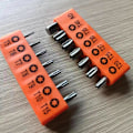 Miniatyrbilde 5 av 5: 14-delt tamper-proof Torx-bitssett, S2-legeringsstål T5-T40 sikkerhets-tamper-resistent stjernbits. Gaver til menn
