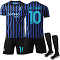 Miniatyrbillede 1 af 2: 2025-2026 Internazionale Milano Hjemme Børnefodboldtrøje Nr. 10 Lautaro home M