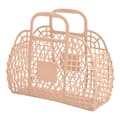 Bathroom Hollow Laundry Storage Basket Bath Basket Plastic Bath Basket Foldable Mesh Basket Bath Basket (24x21x9.5cm) Khaki Khaki