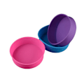 Miniatyrbillede 1 af 4: Bage silikone lille rund kageform bageform BPA-fri non-stick bageform (lille, tilfældig farve)