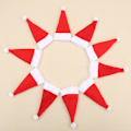 Miniatyrbild 2 av 5: Mini Jultomteluvor, 10 st Mini DIY Röda Jultomteluvor för pyssel för små pysselartiklar för flaskkoration