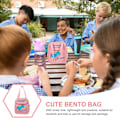 Miniatyrbilde 3 av 3: Søt Bento-veske Multifunksjonell lunsjpose Praktisk isolasjonspose Lunsjtilbehør