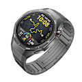 Miniatyrbillede 1 af 5: Titanium Urrem til Huawei GT5 Pro Gray Gray