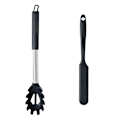 Miniatyrbillede 1 af 5: 2 stk. Non-stick køkkengrej med rustfrit stål håndtag, bpa-fri varme