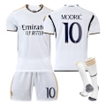 Miniatyrbilde 1 av 2: 23-24 Real Madrid Hjemme Drakt Barn, Mbappé, Bellingham, VINI JR, MODRIC... No.10 MODRIC No.10 MODRIC 28