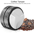 Miniatyrbilde 2 av 5: Kaffefordeler 51 mm rustfritt stål espressokaffe tamper kaffepulver kaffemaskin kaffe