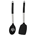 Miniatyrbillede 1 af 5: 2 stk. silikone køkkenredskaber sæt, bpa-fri, non-stick varme