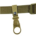 Miniatyrbillede 3 af 5: 2 sorte armygrønne khaki hver bjergbestigning spænde baseball taske nylon sikkerhedsspænder hegnskroge multifunktionelle（6stk）