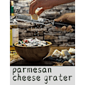 Miniatyrbillede 3 af 5: Premium Klassisk Skarp Rustfrit Stål Rivejern, Ideel Til Parmesan, Hård Ost, Ingefær, Chokolade