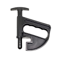 Pikkukuva 1 / 5: Musta rengasvaihtajan helmiholkki, Bead Clamp Drop Center Depressor ClampChanger, pyöränvaihdon apuväline helmiholkille (15,5 cm pitkä)