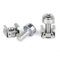 Miniatyrbilde 3 av 5: 100 stk. nikkelbelagte skruer hunnmutter M6X16 mm datamaskin patchpanel nettverkstilbehør server PDU