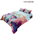 K Pop Demon Hunters 3D Bedding Set Microfiber Breathable Duvet Cover Pillowcase - 135*200cm