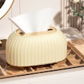 Miniatyrbillede 4 af 5: Multifunktionel Tissue Box Stue Maske Diverse Desktop Opdelings Opbevaringsboks Støv Bælte Dæksel D