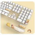 Miniatyrbilde 2 av 5: Tykke Pbt Dye Sub Cherry Keycaps 130 Keys Keycap For Gk61/68/75/84/980/104/108