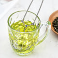 Miniatyrbillede 4 af 5: Rustfrit stål te-si, bærbar infuser mesh te-kugleguld