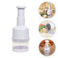 Miniatyrbillede 3 af 5: Vegetabilskhakker Multifunktionel Hakker Håndpresset Hakket Hvidløg Masher Løg