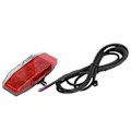Miniatyrbillede 5 af 7: LED baglygte til elcykel, sikkerhedsadvarsel til elcykel, universal baglygte til natcykling, 6V-48V 0.2