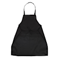Miniatyrbilde 5 av 5: 3x Unisex 2 Lomme Sort Kjøkkenforkle Bib, En Størrelse I Medium