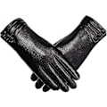 Miniatyrbild 1 av 5: Dam vinterhandskar varma handskar bomullshandskar stickade handskar vinterhandskar touch present