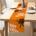 Miniatyrbilde 5 av 5: 4 stk Halloween Bordløper Spøkelses Bordløpere BatScarf Kjøkken Spisestue Borddekorasjon for Høstferiefest Kaffe