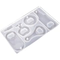 Miniatyrbillede 3 af 5: Flaskeåbner Resin Form, Øl Åbner Silikoneforme med Rustfrit Stål Resin Tilbehør til DIY Nøglering Øl Nøgle