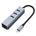 Miniatyrbild 1 av 5: Usb C till Ethernet-adapter, rj45 till Usb C för 3/typ-c Gigabit Ethernet LAN-nätverksadapter för Pro