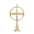 Miniatyrbild 1 av 5: 2-pack Gyroskop Leksaker Metall Anti-Gravitations Gyroskop Färgglad Precision Topp Gyroskop för Barn Jul Pedagogisk Gåva (Guld)