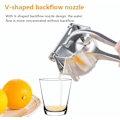 Miniatyrbillede 3 af 5: Kvalitets manuel citruspresser - manuel citruspresser i aluminium - citruspresser til citroner, limefrugter, appelsiner og andre citrusfrugter