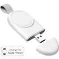 Miniatyrbillede 2 af 4: Magnetisk bærbar trådløs oplader kompatibel med Apple Watch Series 4  3  2  1