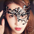 Pikkukuva 2 / 5: Masquerade-naamiot Prinsessa Musta Masquerade-naamio Naisille