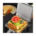 Miniatyrbillede 5 af 5: Dobbeltsidet sandwichpande Non-stick foldbar grill stegepande til brød toast morgenmad maskine kit