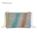 Miniatyrbillede 1 af 9: Dame Bryllupsfest Clutch Skuldertasker Håndtasker multicolor