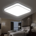 Miniatyrbillede 3 af 5: Elegante LED loftlamper, ultratynd energibesparende dæmpbar loftlampe til forskellige indendørs rum, vandtæt design sikrer sikker brug i
