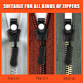 Miniatyrbild 7 av 7: 10-pack Dragkedjereparationskit Universal Snabblagning Dragkedjeersättning Dålig Spänne DIY Syverktyg S
