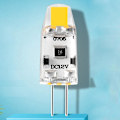 Miniatyrbillede 3 af 5: G4 LED-pære 12v DC dæmpbar Cob LED G4-pære 1,5w 360 strålevinkel til at erstatte 15w halogenlampe (10 stk. varm hvid)