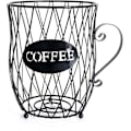 Miniatyrbild 1 av 5: Tizzy Kaffe Korg, Kaffehylla, Kaffe Kapsel, Kaffe Bönställ, Kaffe Kapsel Korg, Kaffe Kapsel Förvaringskorg