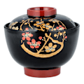 Miniatyrbild 1 av 3: Japansk Misosoppa Skål Med Lock Hushållssoppa Skål Matförvaringshållare För Hemmet