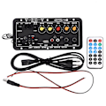 Miniatyrbilde 1 av 5: Digital Bluetooth Stereo Forsterkerkort Subwoofer Mikrofon Karaoke Forsterkere For 8-12 Tommers Spea