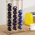 Miniatyrbild 3 av 4: 42 Koppar För Kaffe Pods Roterande Ställ Kaffe Kapsel Stativ Organisation Hållare Kapslar Förvaring Hon