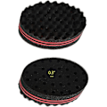 Miniatyrbild 2 av 5: Hårsponsar, Magic Barber Twist Curl Brush Sponge (2 st, Svart)