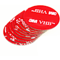 Miniatyrbillede 1 af 5: 3M VHB 15 x Runde Akryl Skum Dobbeltsidet Tape Pads Vand og H