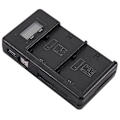 Pikkukuva 3 / 5: Lp-e6-akkulaturi Lcd-kaksoislaturi 5ds R 5d Mark Ii 5d Mark Iii 6d 7d 80d 5ds R -kameralle